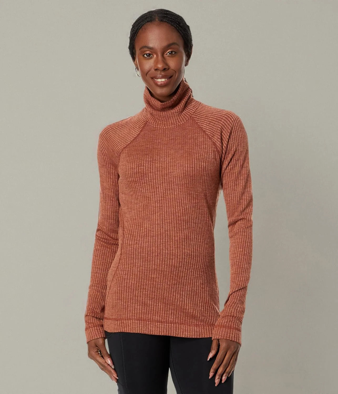 SmartWool Women's Thermal Merino Rib Turtleneck