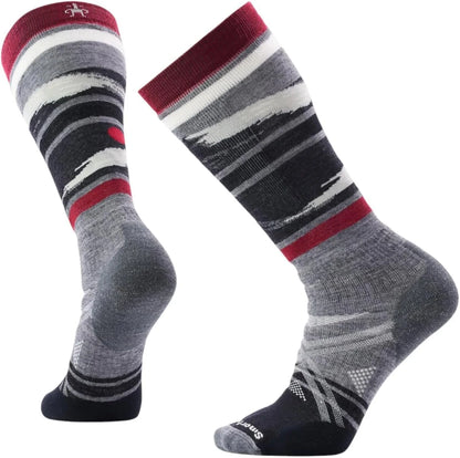 Smartwool Men's Ski Full Cushion Midnight Ski Pattern Over the Calf Socks