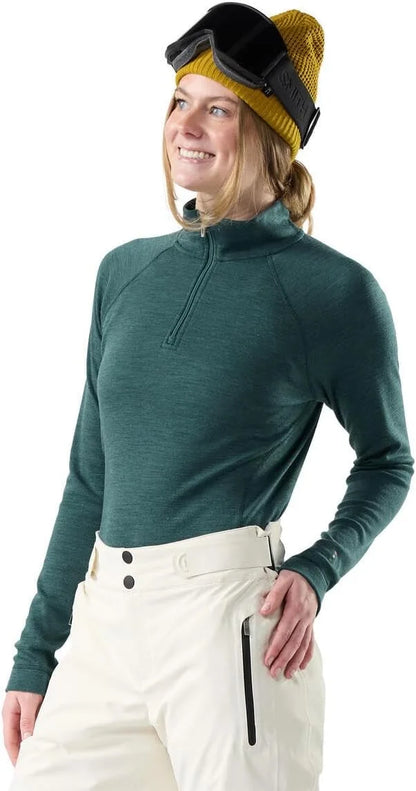Smartwool Women's Classic Thermal Merino Base Layer 1/4 Zip