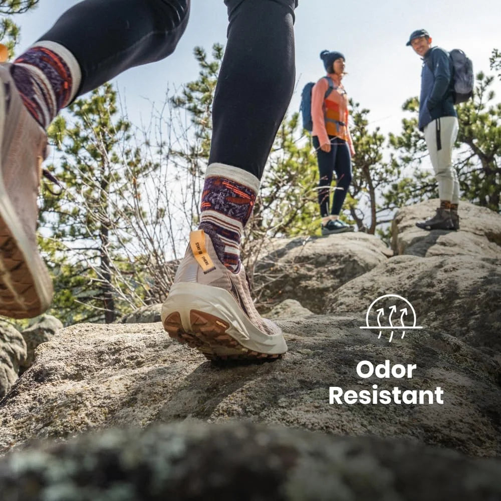 Smartwool Unisex Kids Hike Full Cushion Margarita Crew Socks (Toddler/Little Kid/Big Kid)