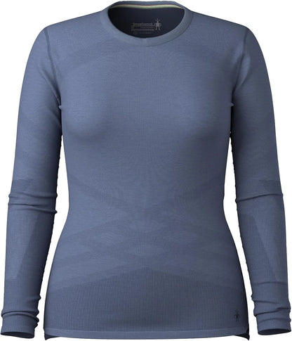 SmartWool Women's Intraknit Thermal Merino Base Layer Crew, Breathable Merino Wool Long Sleeve Shirt