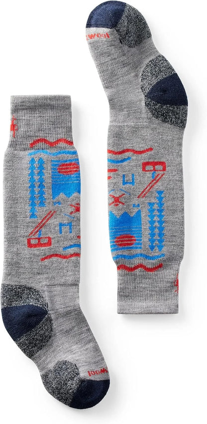 Smartwool Unisex Kids Wintersport Full Cushion Ski Day Over-the-calf Socks (Toddler/Little Kid/Big Kid)