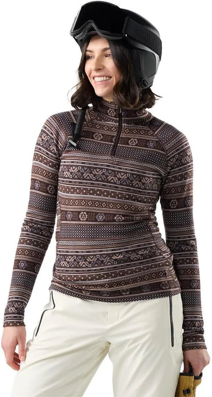 Smartwool Women's Classic Thermal Merino Base Layer 1/4 Zip