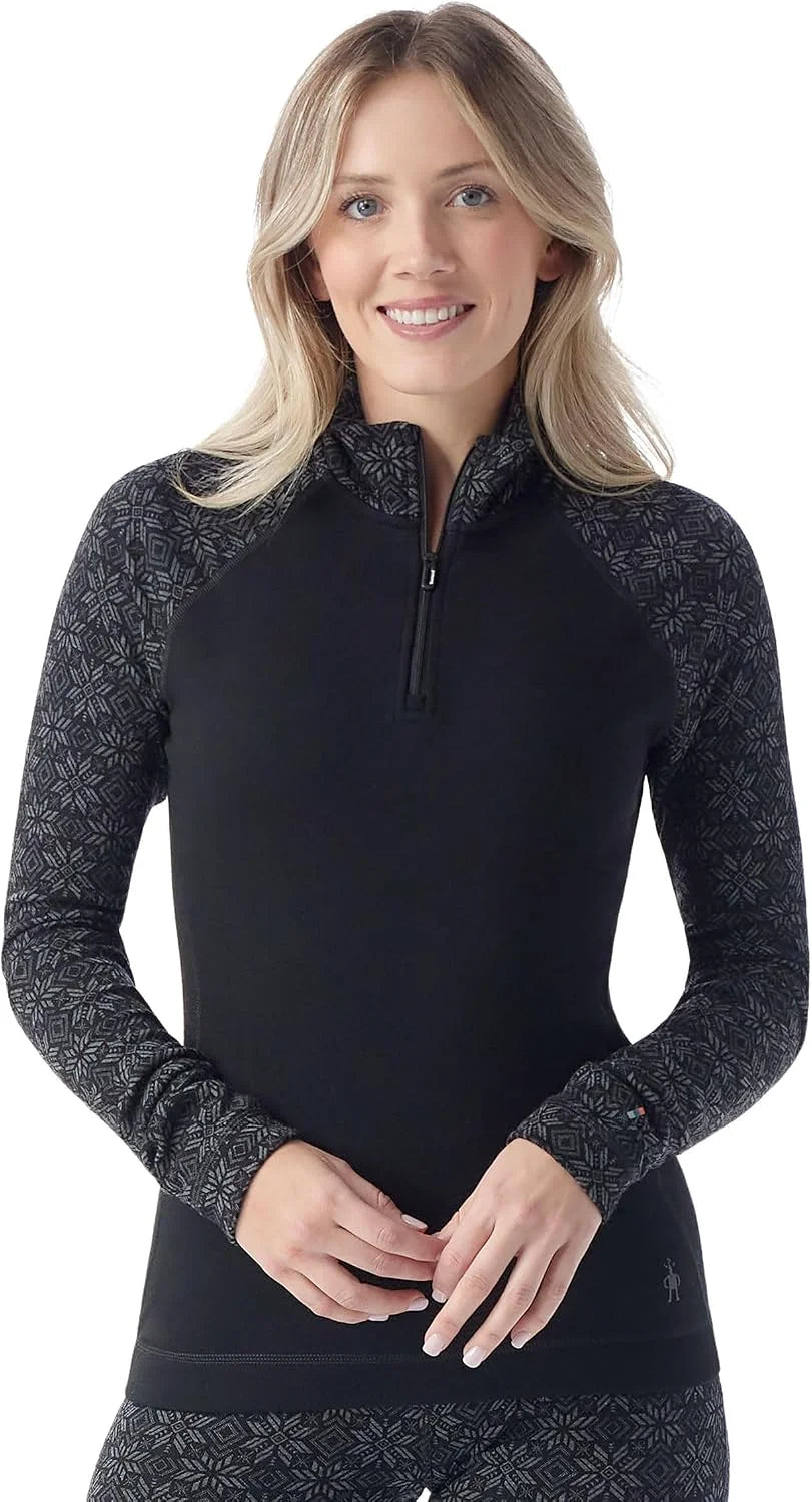 Smartwool Women's Classic Thermal Merino Base Layer 1/4 Zip