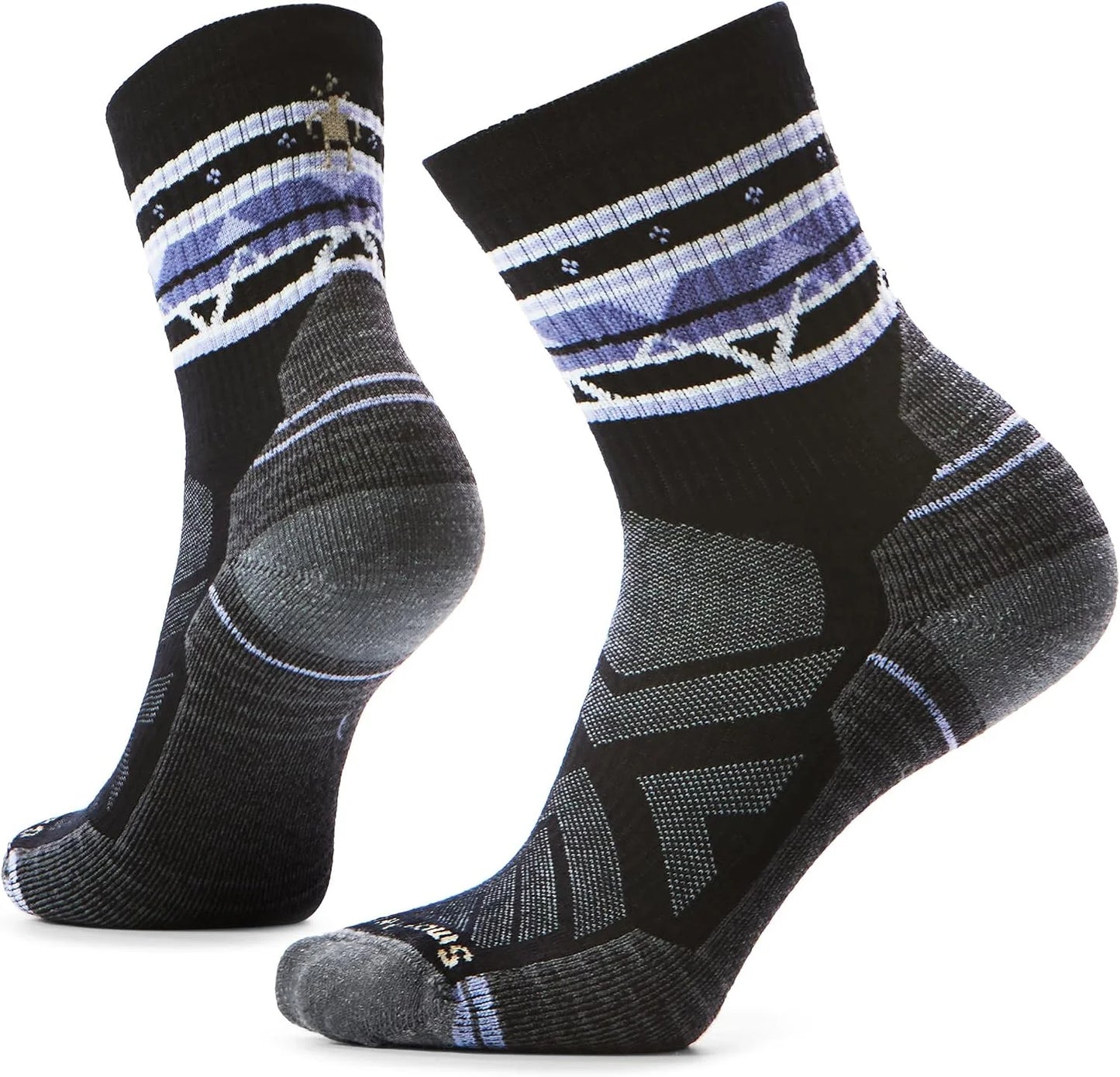 Smartwool Women's Hike Light Cushion Zig Zag Valley Mid Crew Socks