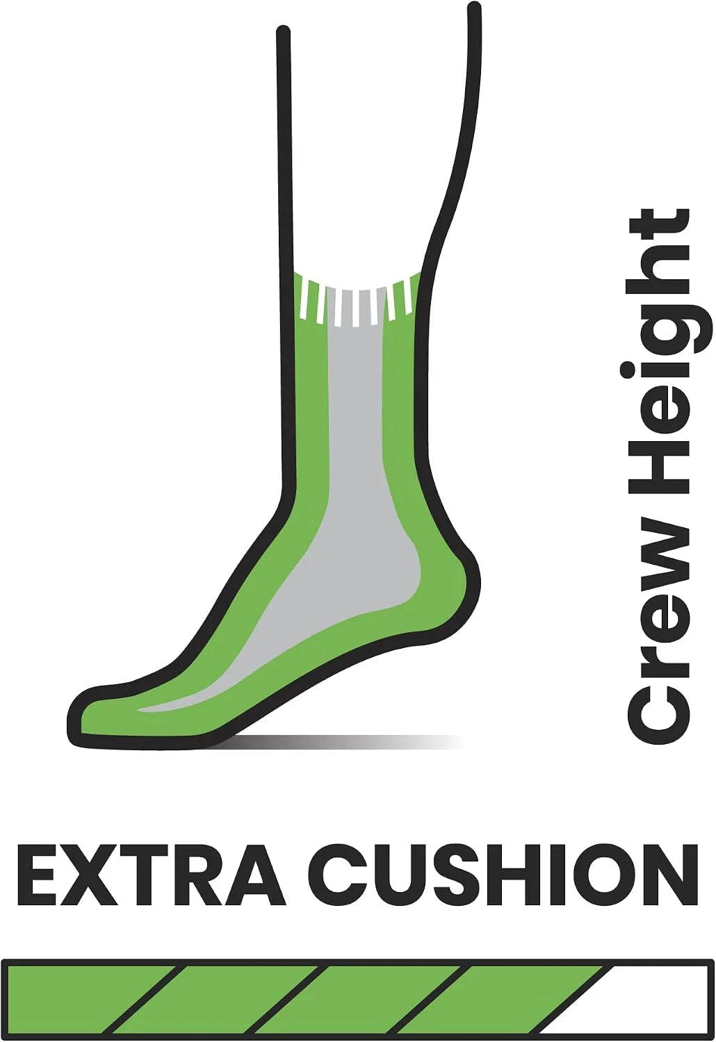 Smartwool Men's Hike Classic Edition Extra Cushion Crew Socks