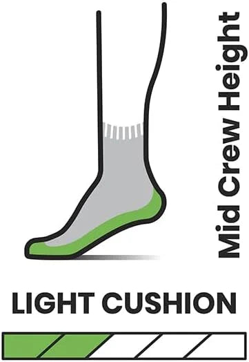 Smartwool Men's Hike Light Cushion Mid Crew Socks