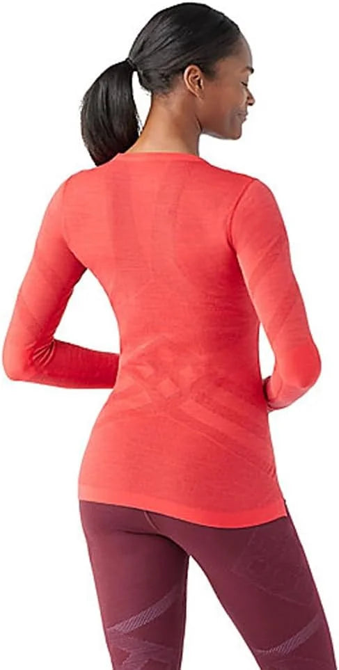 SmartWool Women's Intraknit Thermal Merino Base Layer Crew, Breathable Merino Wool Long Sleeve Shirt