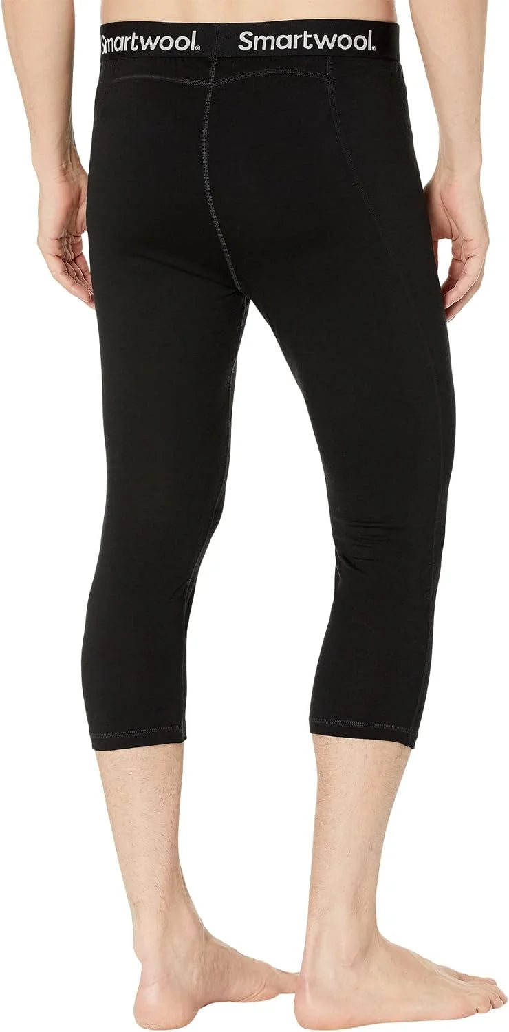 Smartwool Men's Classic All-Season Merino Base Layer 3/4 Bottom. Breathable Merino Wool Pants