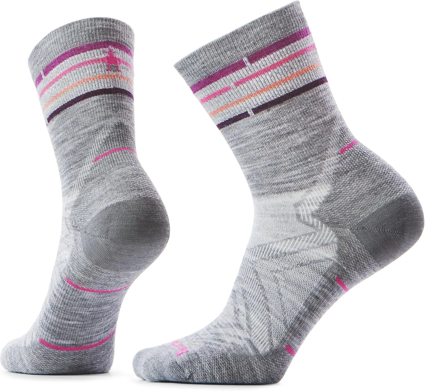 Smartwool Women's Run Zero Cushion Mid Crew Socks