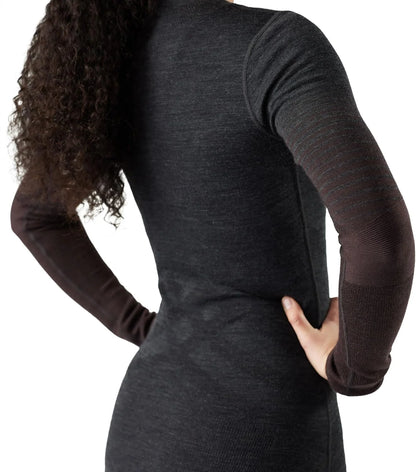 SmartWool Women's Intraknit Thermal Merino Base Layer Crew, Breathable Merino Wool Long Sleeve Shirt