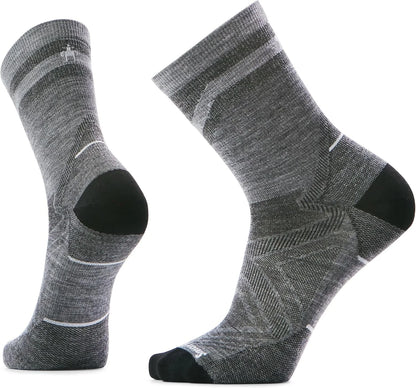 Smartwool Men's Run Zero Cushion Mid Crew Pattern Socks