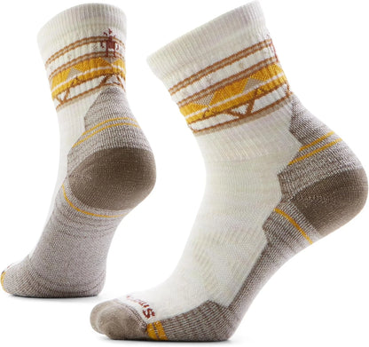Smartwool Women's Hike Light Cushion Zig Zag Valley Mid Crew Socks