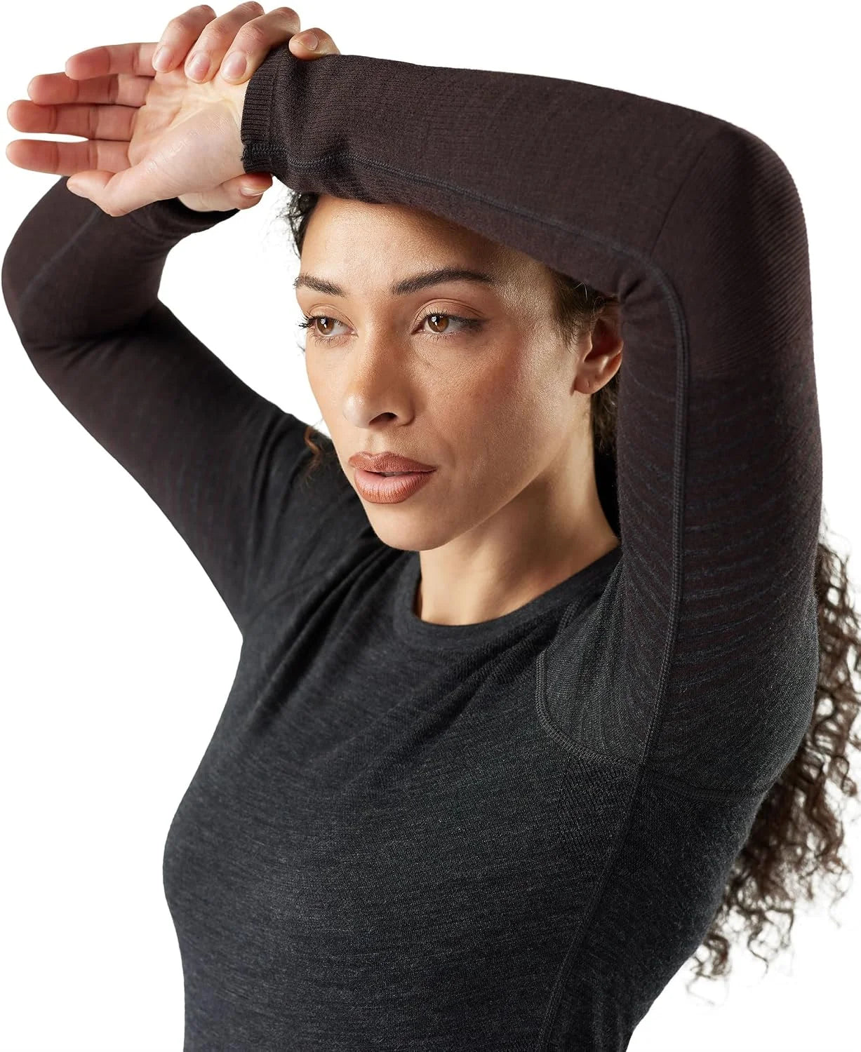 SmartWool Women's Intraknit Thermal Merino Base Layer Crew, Breathable Merino Wool Long Sleeve Shirt