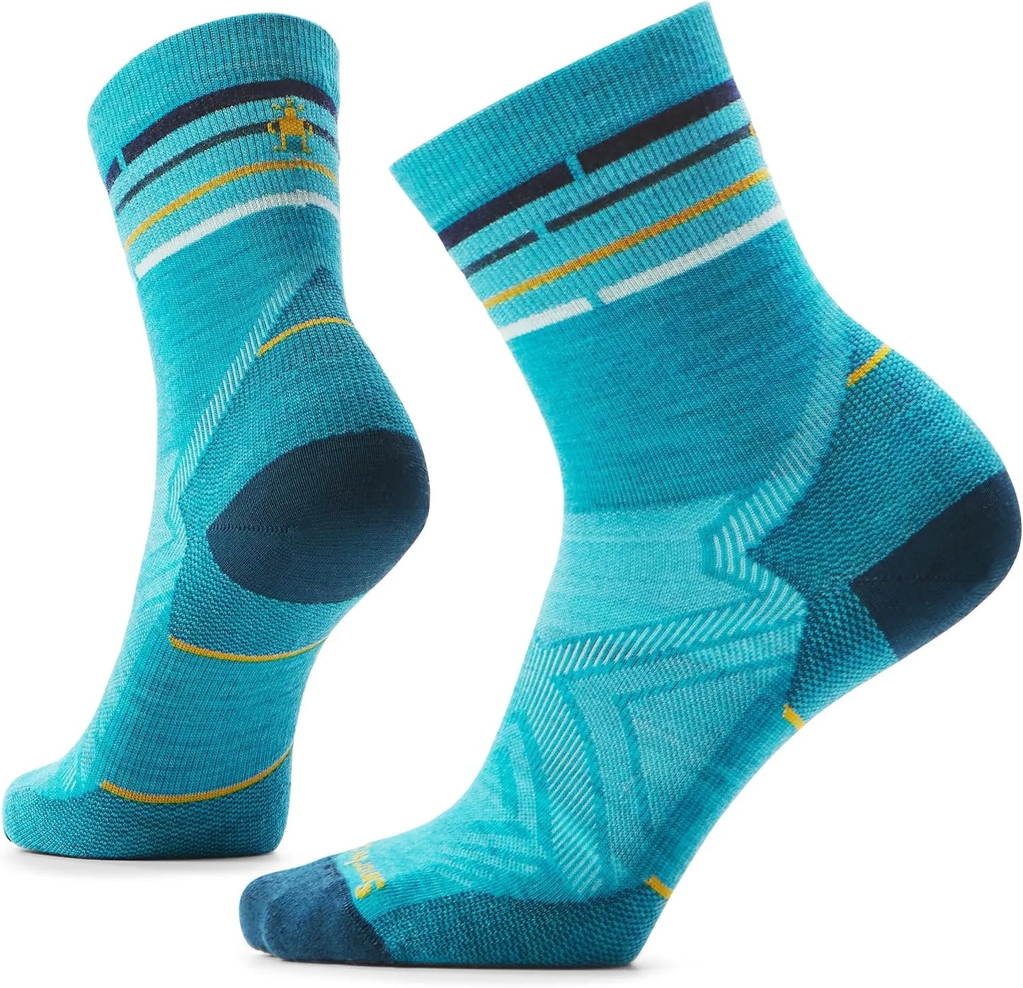 Smartwool Women's Run Zero Cushion Mid Crew Socks