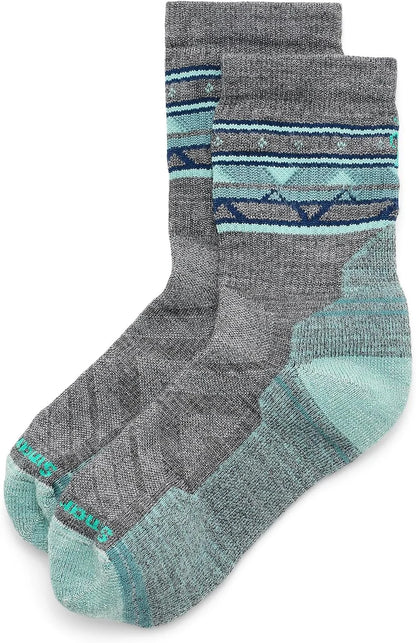 Smartwool Women's Hike Light Cushion Zig Zag Valley Mid Crew Socks