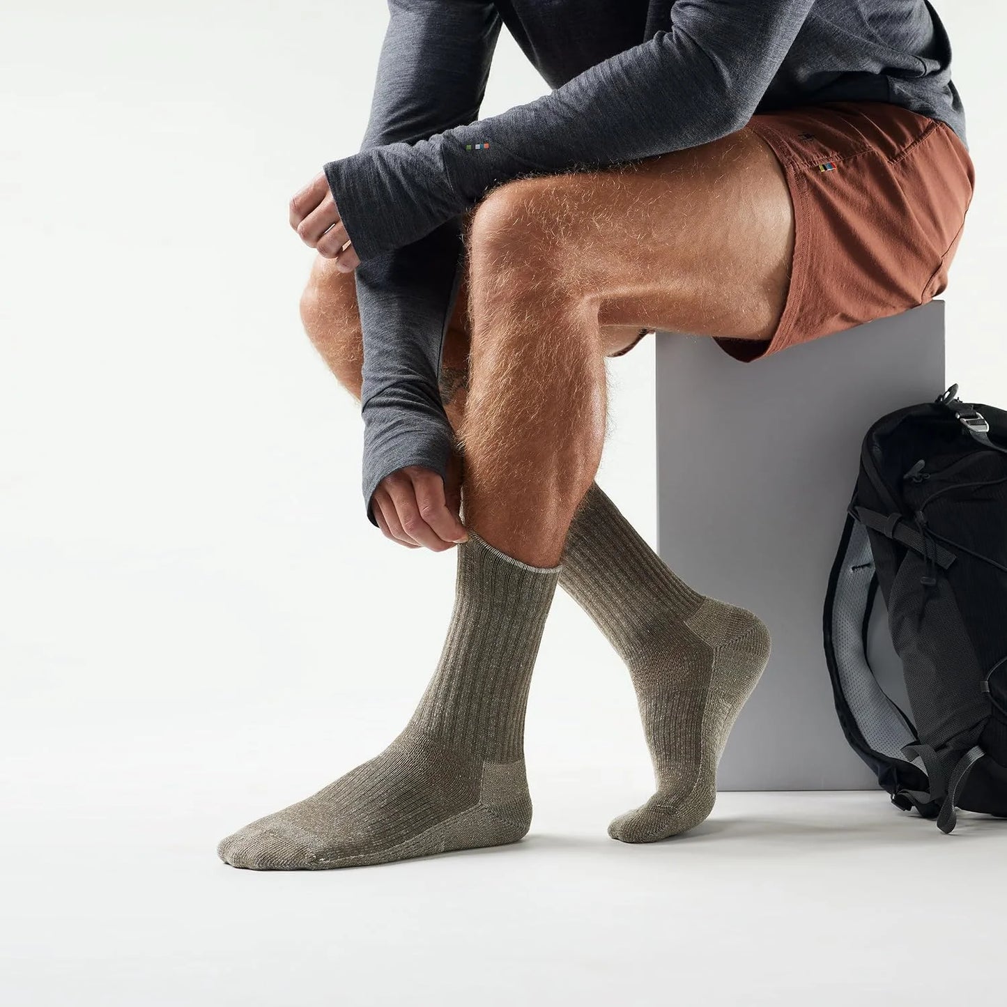 Smartwool Unisex Hike Classic Edition Light Cushion Second Cut Crew Socks
