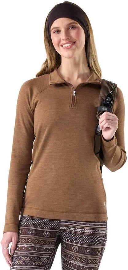 Smartwool Women's Classic Thermal Merino Base Layer 1/4 Zip