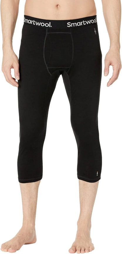 Smartwool Men's Classic All-Season Merino Base Layer 3/4 Bottom. Breathable Merino Wool Pants