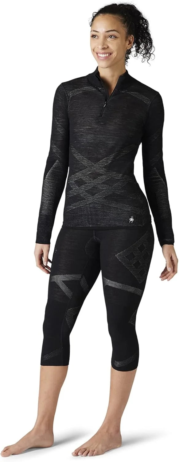 SmartWool Women's Intraknit Thermal Merino Base Layer 1/4 Zip