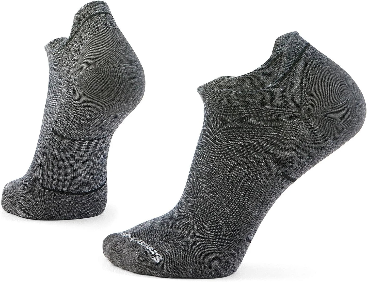 Smartwool Men's Run Zero Cushion Low Ankle Socks
