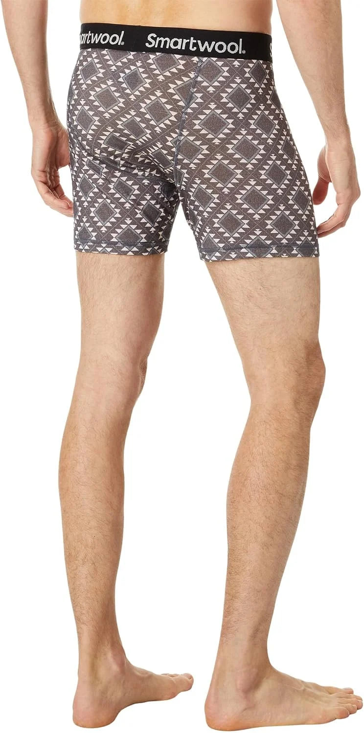 Smartwool Men's Merino Print Boxer Brief Boxed