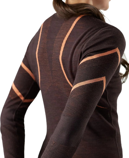 SmartWool Women's Intraknit Thermal Merino Base Layer Crew, Breathable Merino Wool Long Sleeve Shirt
