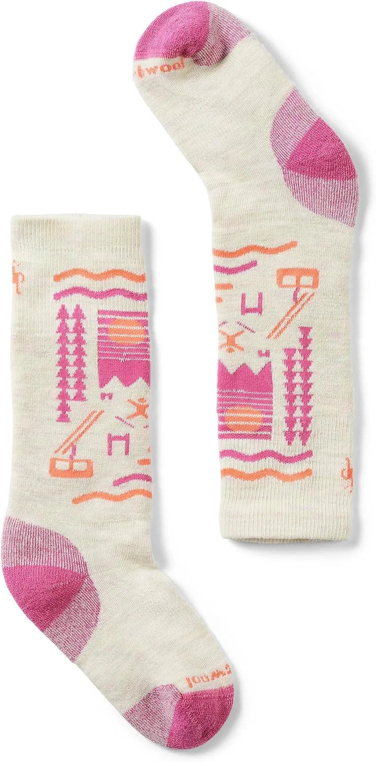 Smartwool Unisex Kids Wintersport Full Cushion Ski Day Over-the-calf Socks (Toddler/Little Kid/Big Kid)