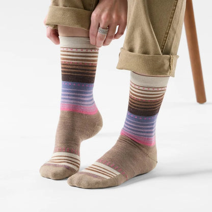 Smartwool Unisex Everyday Stitch Stripe Crew Socks
