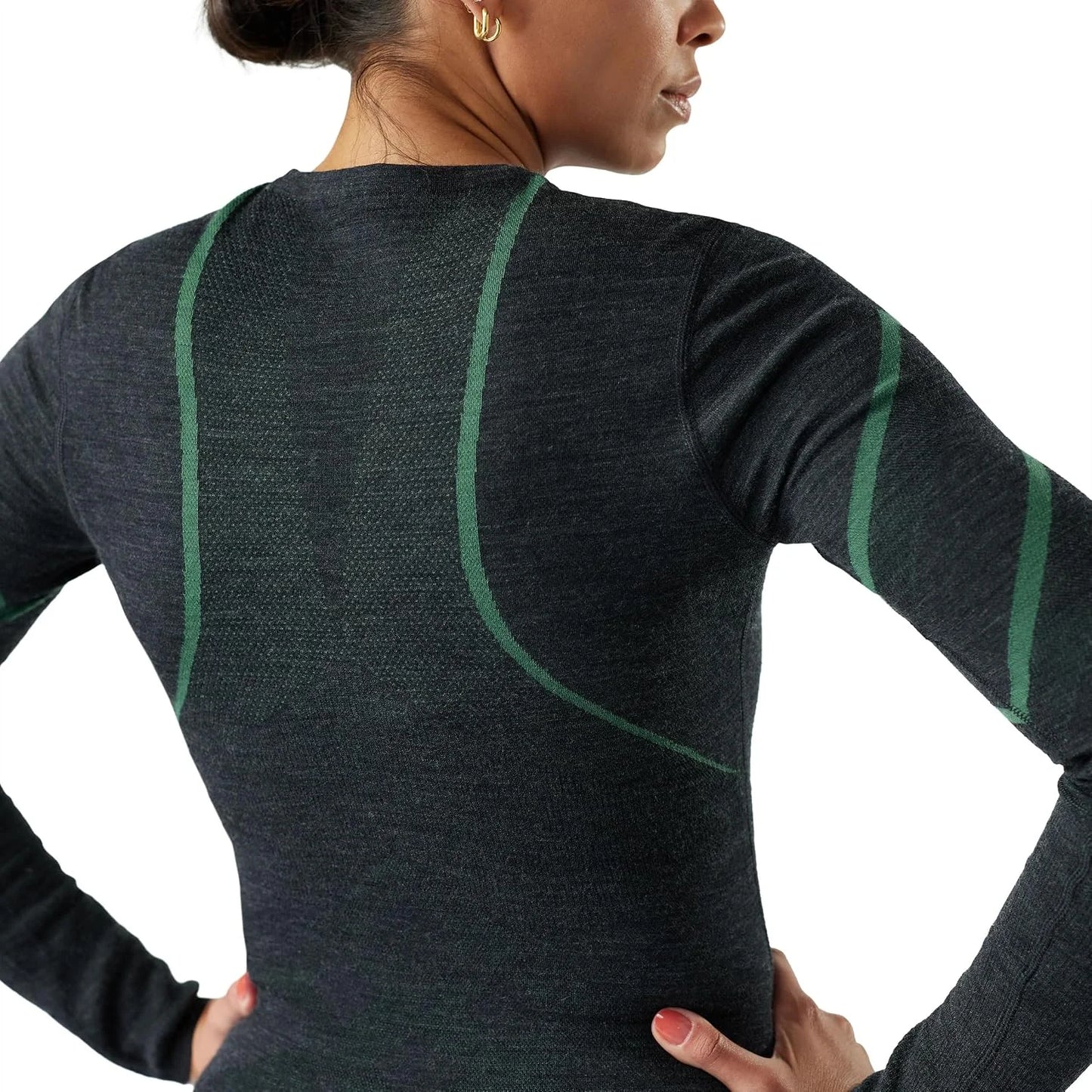 SmartWool Women's Intraknit Thermal Merino Base Layer Crew, Breathable Merino Wool Long Sleeve Shirt