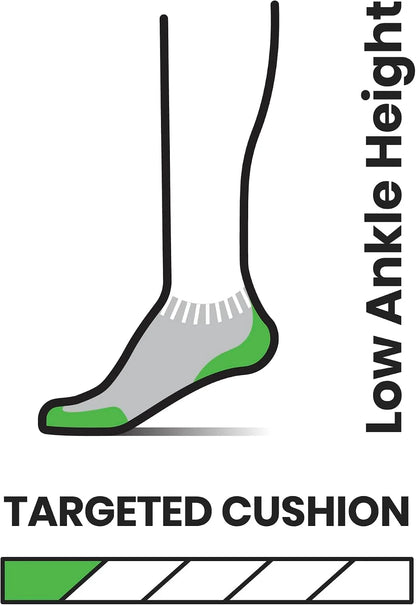 Smartwool Men's Run Targeted Cushion Low Ankle Socks