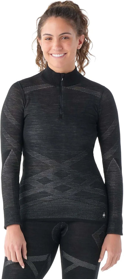 SmartWool Women's Intraknit Thermal Merino Base Layer 1/4 Zip