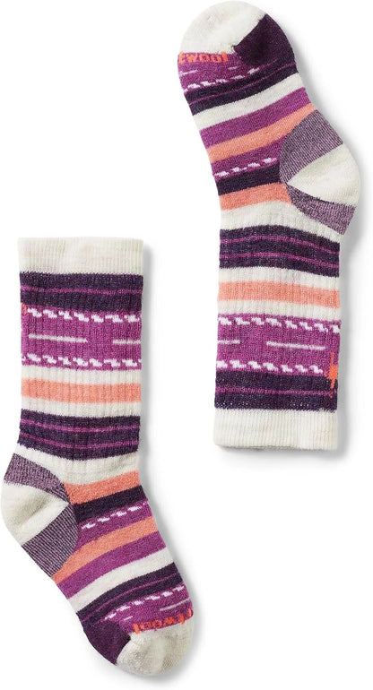 Smartwool Unisex Kids Hike Full Cushion Margarita Crew Socks (Toddler/Little Kid/Big Kid)