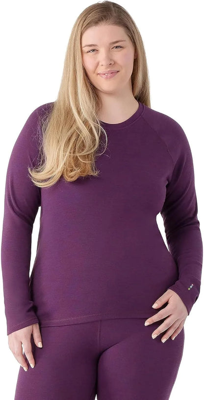 Smartwool Women's Classic Thermal Merino Base Layer Crew Plus