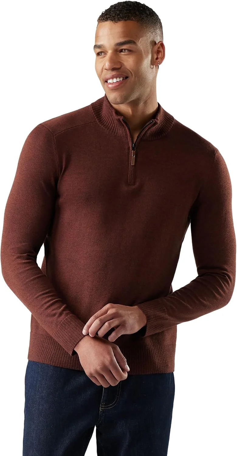 SmartWool Men's Sparwood 1/4 Zip Sweater