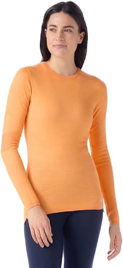 SmartWool Women's Intraknit Thermal Merino Base Layer Crew, Breathable Merino Wool Long Sleeve Shirt