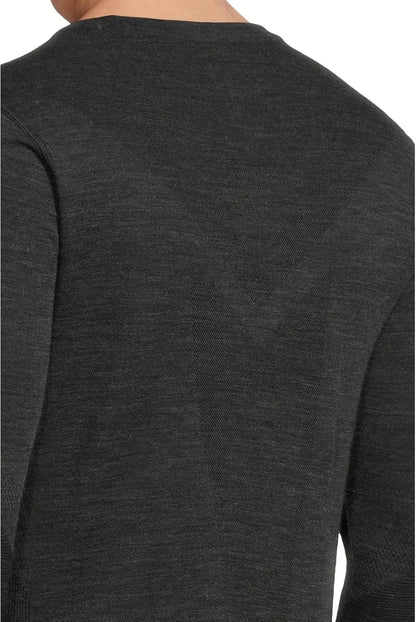 SmartWool Men's Intraknit Thermal Merino Base Layer Crew, Lightweight, Breathable Merino Wool Long Sleeve Active Shirt