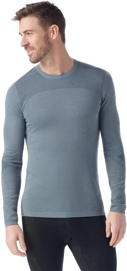 SmartWool Men's Intraknit Thermal Merino Base Layer Crew, Lightweight, Breathable Merino Wool Long Sleeve Active Shirt