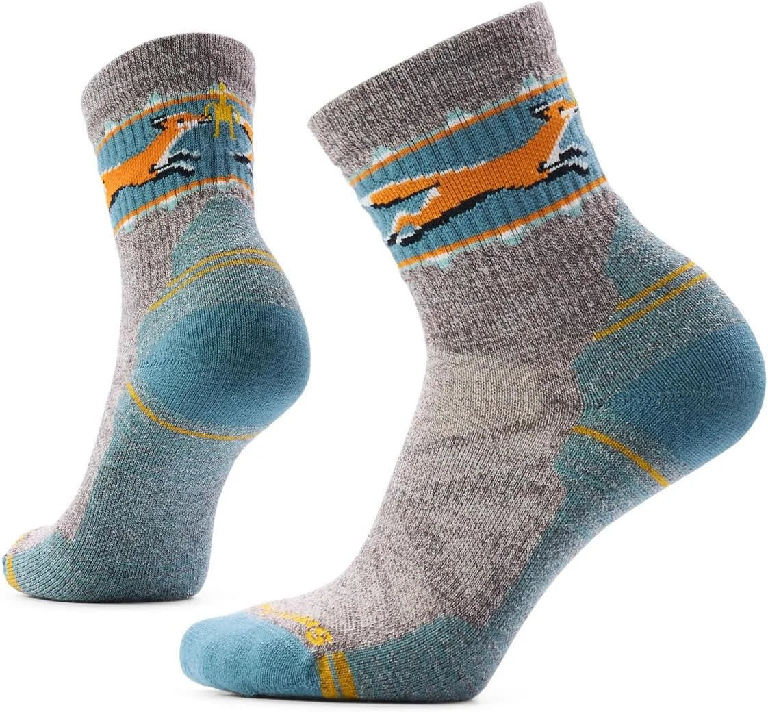 Smartwool Women's Hike Light Cushion Fox Meadow Mid Crew Socks
